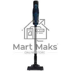 Пылесос вертикальный Blackton Bt VCA1401B черный/синий, питание от аккумулятора, 25 Вт, уборка сухая, пылесборник 0.6 л, работа от АКБ max 40 мин
