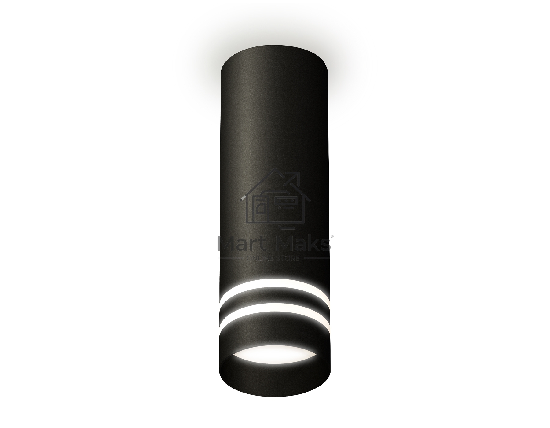 Светильник Ambrella Light XS6343042 SBK/FR черный песок/белый матовый MR16 GU5.3 (C6343, N6236)