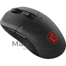 Мышь беспроводная/проводная MSI VERSA 300 черный, 8000 dpi, радиоканал, Bluetooth, USB, кнопки - 6