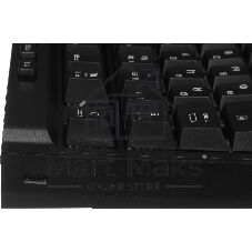 Клавиатура MSI STRIKE Pro W Silent механическая серый/черный USB Multimedia for gamer LED (подставка для запястий) (S11-43RU210-CLA)