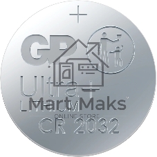 Батарея GP Lithium CR2032UP CR2032 280mAh (4шт) блистер