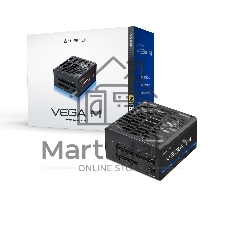 Блок питания Chieftec Vega M, 850Вт, 80+ Gold, 135мм, модульный, черный