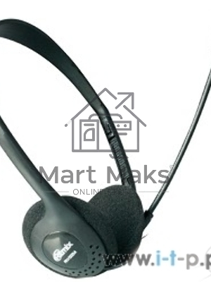 Гарнитура Ritmix RH-512M чёрный, проводная, 3.5 мм