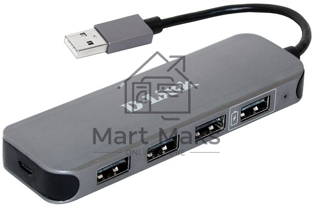 Концентратор USB D-Link DUB-H4/E1A, 4-port USB 2.0 Hub.4 downstream USB type A (female) ports, 1 upstream USB type A (male), support Mac OS, Windows XP/Vista/7/8/10, Linux, support USB 1.1/2.0, fast charge mode.Pow