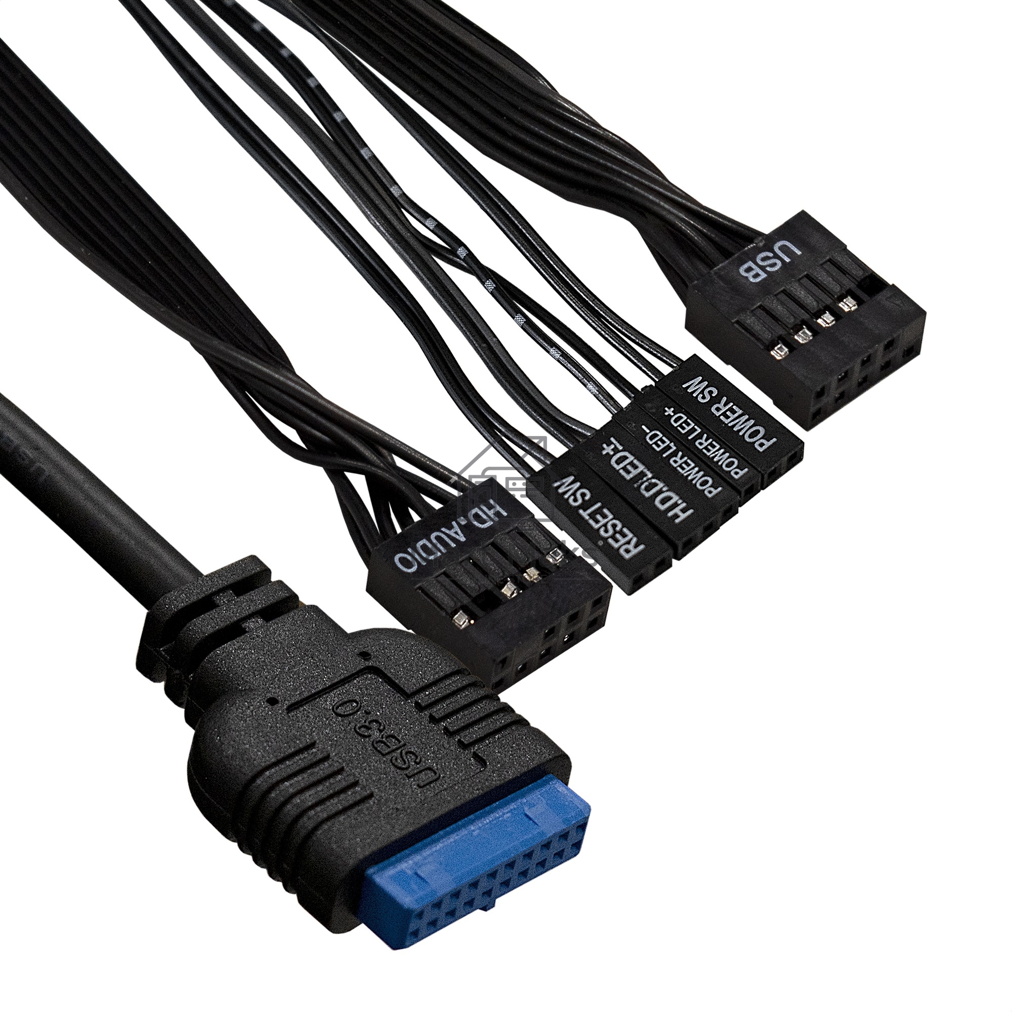 Компьютерный корпус Desktop Exegate EX291267RUS MI-301U (mATX/mini-ITX, без БП, 1*USB+1*USB3.0, аудио, черный)