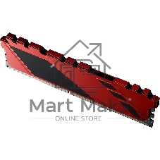 Оперативная память NETAC Shadow, DDR4, 8GB (1x8GB), 3600MHz, CL18, DIMM, с радиаторами, красный
