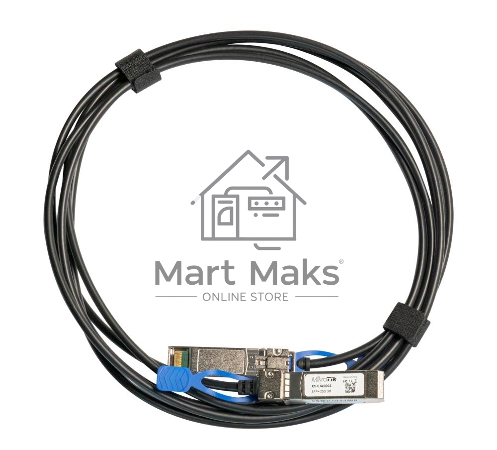 Кабель MikroTik SFP/SFP+/SFP28 1/10/25G direct attach cable, 3m
