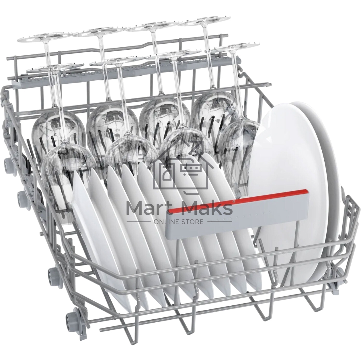 Встраиваемая посудомоечная машина Bosch SMV25EX02E, 59.8 см, 13 компл., 48 дБ, класс E