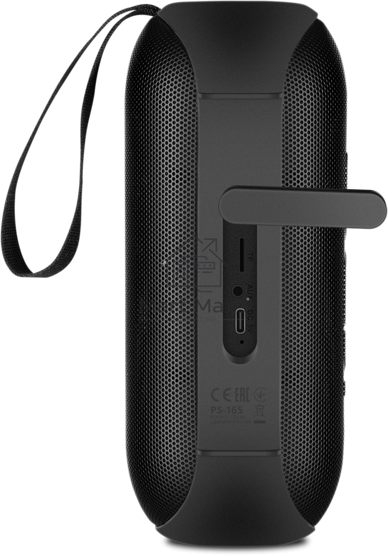 Портативная акустика Sven PS-165, черный (16 Вт, Waterproof (IPx6), TWS, Bluetooth, microSD, 3000мА*ч)