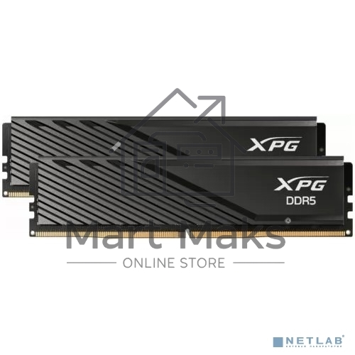 Оперативная память XPG Lancer Blade, DDR5, 32GB (2x16GB), 5600MHz, CL46, DIMM, с радиаторами, черный