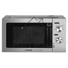 Микроволновая печь Pioneer MW212M серебристый/черный, 20 л, 700 Вт, переключатели - поворотный механизм