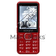 Мобильный телефон Maxvi P110 красный