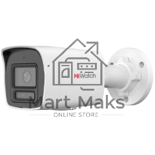 Видеокамера IP HiWatch DS-I450L(D)(2.8мм) цветная корп.:белый