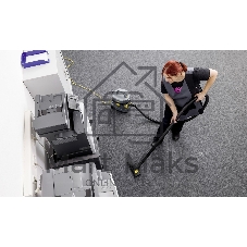 Пылесос Karcher T 11/1 Classic *EU желтый/серый, 850 Вт, уборка сухая, пылесборник контейнер/мешок, 11 л