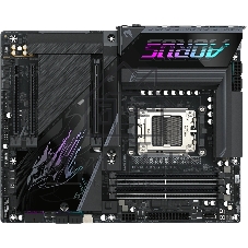 Материнская плата Gigabyte X870E AORUS PRO X3D, AM5, AMD X870E, 4xDDR5, 4xSATA, 4xM.2, 1xPCIe 5.0 x16, 1xPCIe 4.0 x16, 1xPCIe 3.0 x16, 1xHDMI, 1x5Gb LAN, Wi-Fi 7, Bluetooth 5.4, 2xUSB-C 40Gbps (USB4), 2xUSB-C 10Gbps, 5xUSB-A 10Gbps, 3xUSB-A 5Gbps, 3x3.5 мм + S/PDIF оптический, 7.1, чёрный, ATX