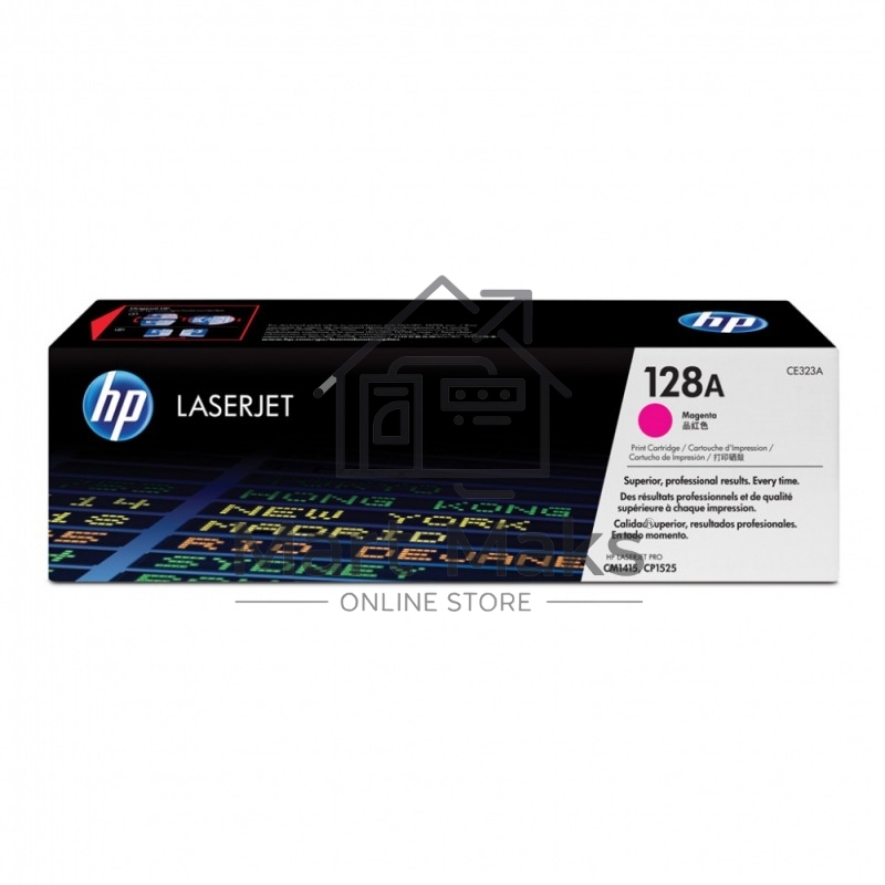 Картридж лазерный HP CE323A пурпурный CLJ Pro CM1415FN/CM1415FNW/CP1525N/CP1525NW (1300 стр.)