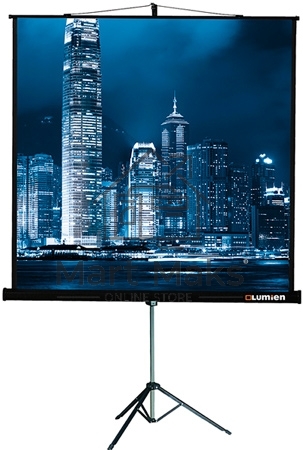 Экран на треноге Lumien 153x203см Master View LMV-100107 4:3 напольный рулонный