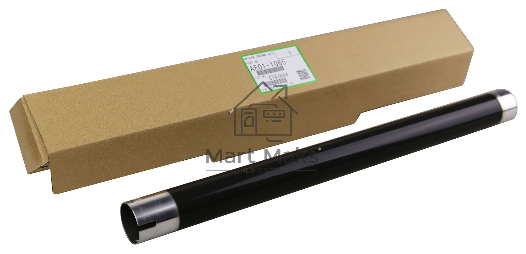 Тефлоновый вал Cet CET3074N (AE01-1065/B245-4052) для Ricoh Aficio 1015/1018
