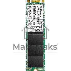 Накопитель SSD M.2 Transcend 500Gb MTS825 TS500GMTS825S (SATA3, up to 530/480MBs, 3D NAND, 180TBW, 22x80мм)