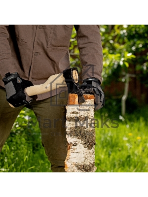 Топор кованый, в сборе, 680/900 г, деревянное топорище, 400 мм, Б, (Ижевск) Россия