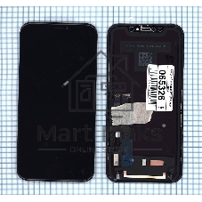 Дисплей для Apple iPhone XR в сборе с тачскрином (IPS) черный