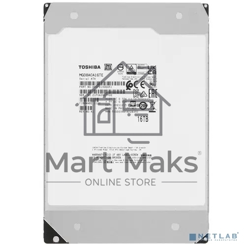 Жесткий диск Toshiba HDD  SATA 16Tb 3.5