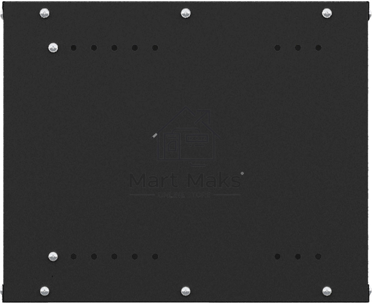 Шкаф коммутационный NTSS Lime (NTSS-WL6U5560GS-BL) настенный 6U 550x600мм пер.дв.стекл несъемн.бок.пан. 30кг черный 520мм 12кг 110град. 500мм IP20