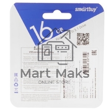 Флешка USB Smartbuy STREAM Red (SB16GbST-R3), 16Gb, USB 3.0, R/W 75/30, красный/черный