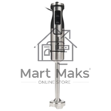 Блендер Centek CT-1338 черный/сталь, 1300 Вт, DC мотор, РЕГУЛЯТОР МОЩНОСТИ сLED, стакан, чоппер, венчик
