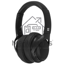 Беспроводные/проводные наушники Defender FreeMotion B1035 черный, накладные, Bluetooth + проводной, складная конструкция