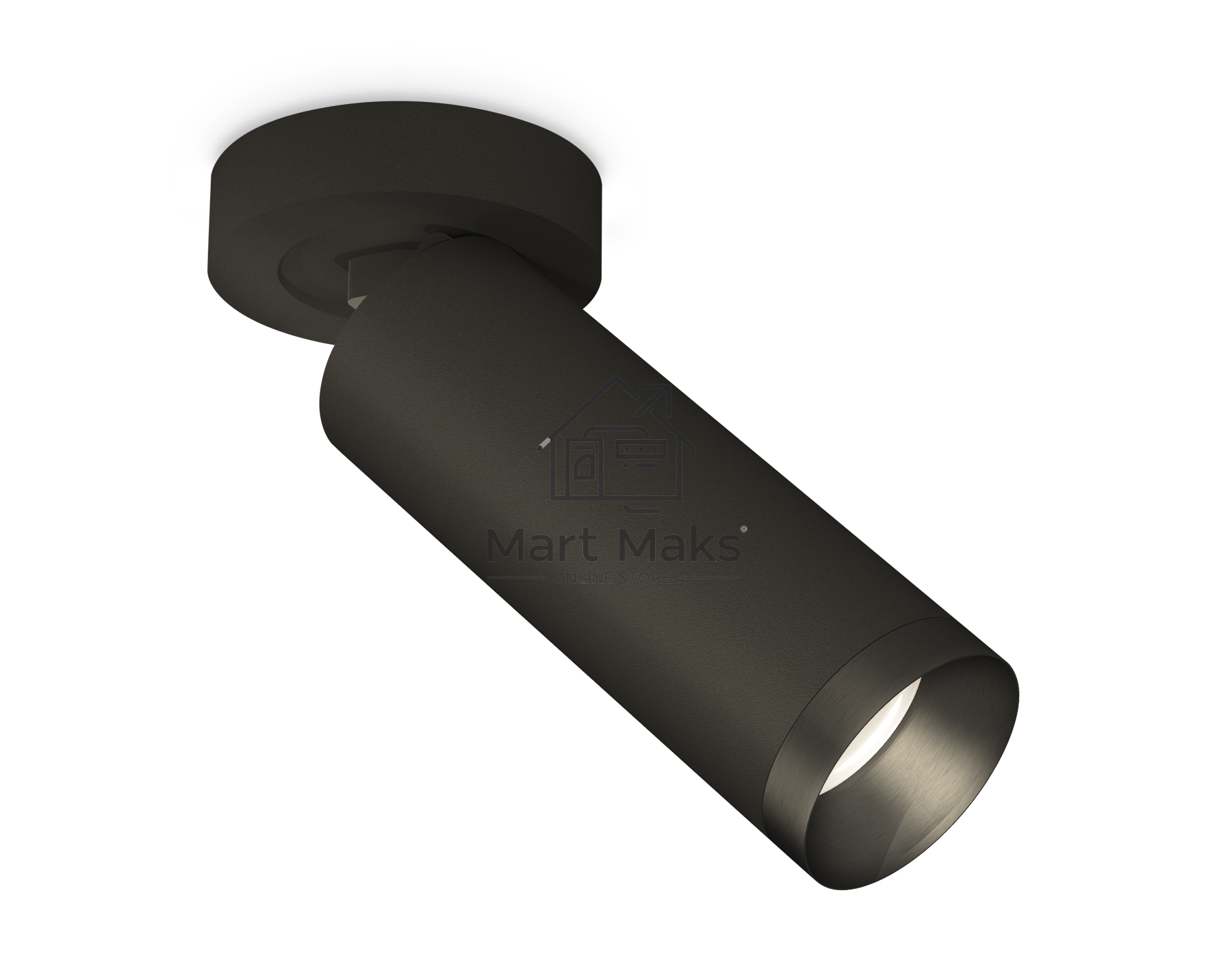 Светильник Ambrella Light XM6343201 SBK/PBK черный песок/черный полированный MR16 GU5.3 (A2229, C6343, N6131)