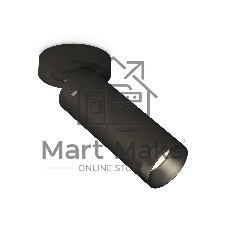 Светильник Ambrella Light XM6343201 SBK/PBK черный песок/черный полированный MR16 GU5.3 (A2229, C6343, N6131)
