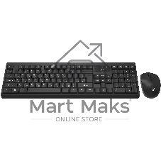 Комплект клавиатура+мышь Oklick S269W беспроводной, USB, 1600 DPI, чёрный