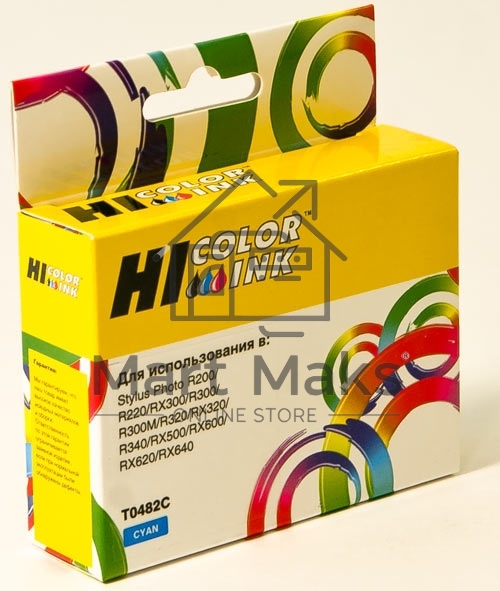 Картридж Epson Stylus Photo R200/R300/RX500/RX600 (Hi-black) new, C13T04824010, C