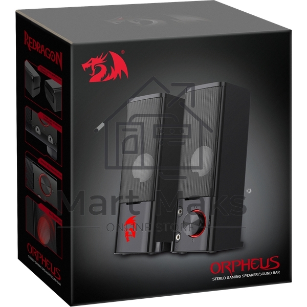 Акустическая система 2.0 REDRAGON ORPHEUS 77601