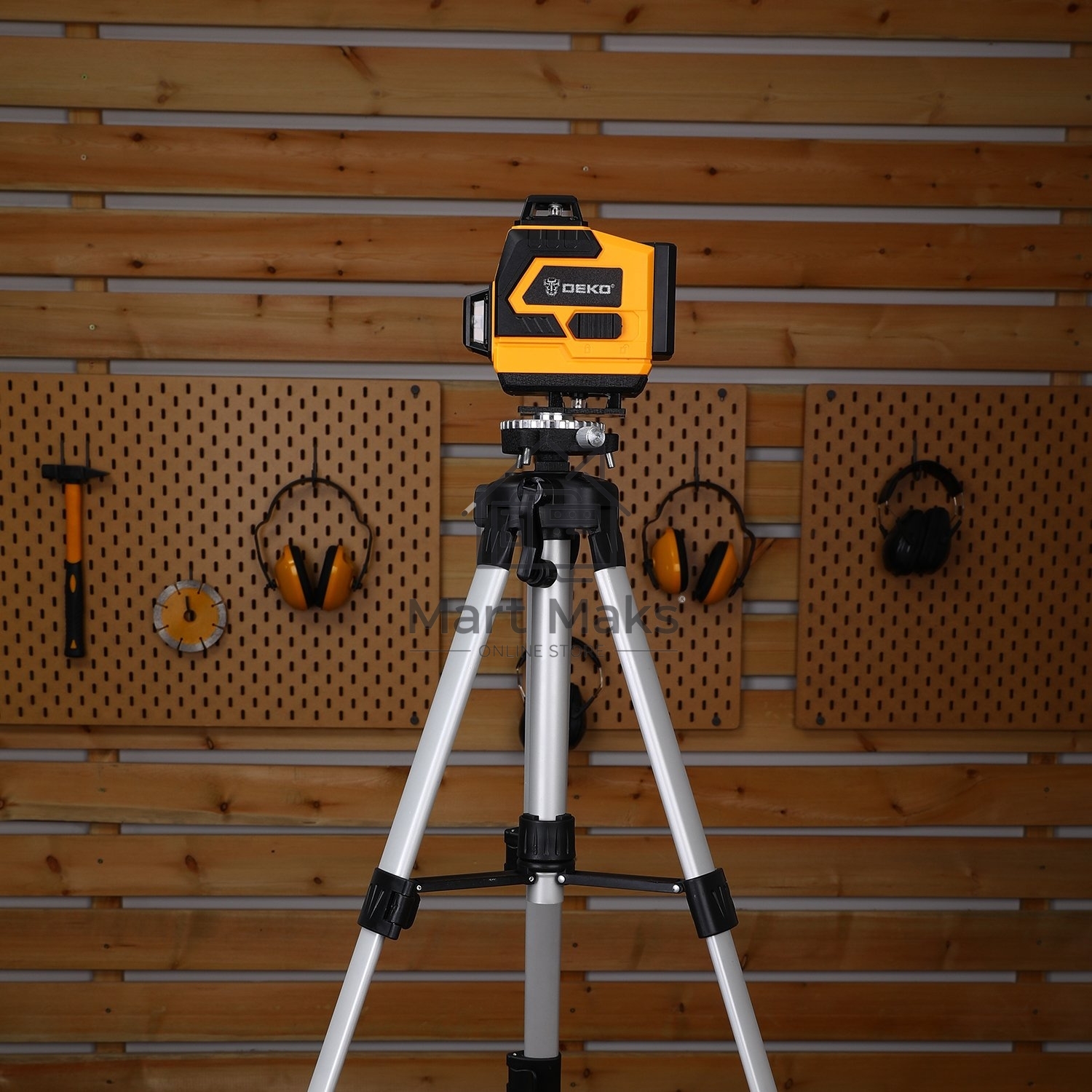 Лазерный уровень Deko DKLL16 & tripod 1 m