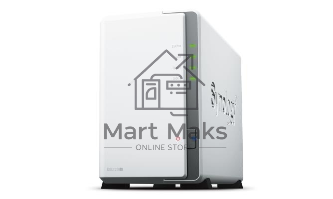 СХД настольное исполнение SYNOLOGY 2BAY NO HDD DS223J