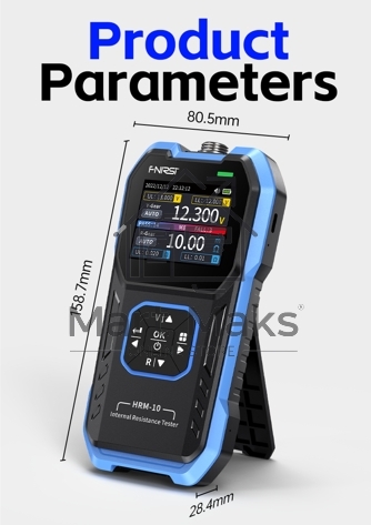 Тестер внутреннего сопротивления батареи FNIRSI HRM-10