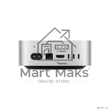 Компьютер Apple Mac Mini 2024 MU9E3LL/A серебристый M4 10C CPU 10C GPU/16Gb/512Gb SSD/рекоменд.переходник 1979059 (A3238 США)
