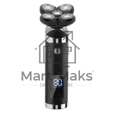 Электробритва Centek CT-2151 (черный) ротор 4D, влажное бритье, 5 плав.голов, USB, зарядка 1 час, LiIon800мAч