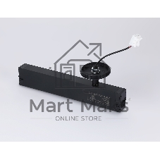 A2545 BK черный  крепеж трековый для корпуса DIY D60mm  232*60*80