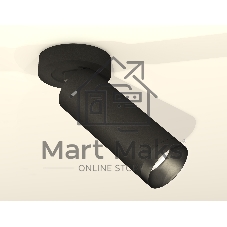 Светильник Ambrella Light XM6343201 SBK/PBK черный песок/черный полированный MR16 GU5.3 (A2229, C6343, N6131)