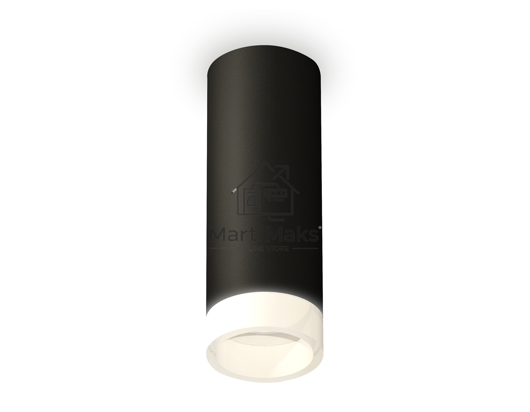 Светильник Ambrella Light XS6343043 SBK/FR черный песок/белый матовый MR16 GU5.3 (C6343, N6248)