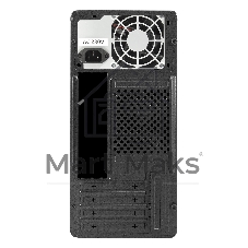 Корпус ExeGate BAA-503-AA500, Mini-Tower, чёрный, 1 x 80/90 мм, БП 500 Вт