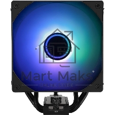 Устройство охлаждения(кулер) Thermalright Assassin Spirit 120 Vision ARGb Soc-AM5/AM4/1200/1700/1851 черный 4-pin 27dB Al+Cu LCD Ret (AS120-VISION-BL-ARGb)