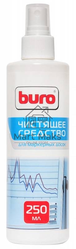 Спрей Buro BU-Smark для маркерных досок 250мл