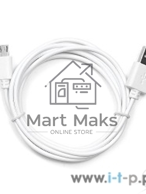 Кабель USB2.0 Pro Cablexpert CC-mUSB2-AMBM-6W, AM/microBM 5P, 1.8м, экран, белый, пакет