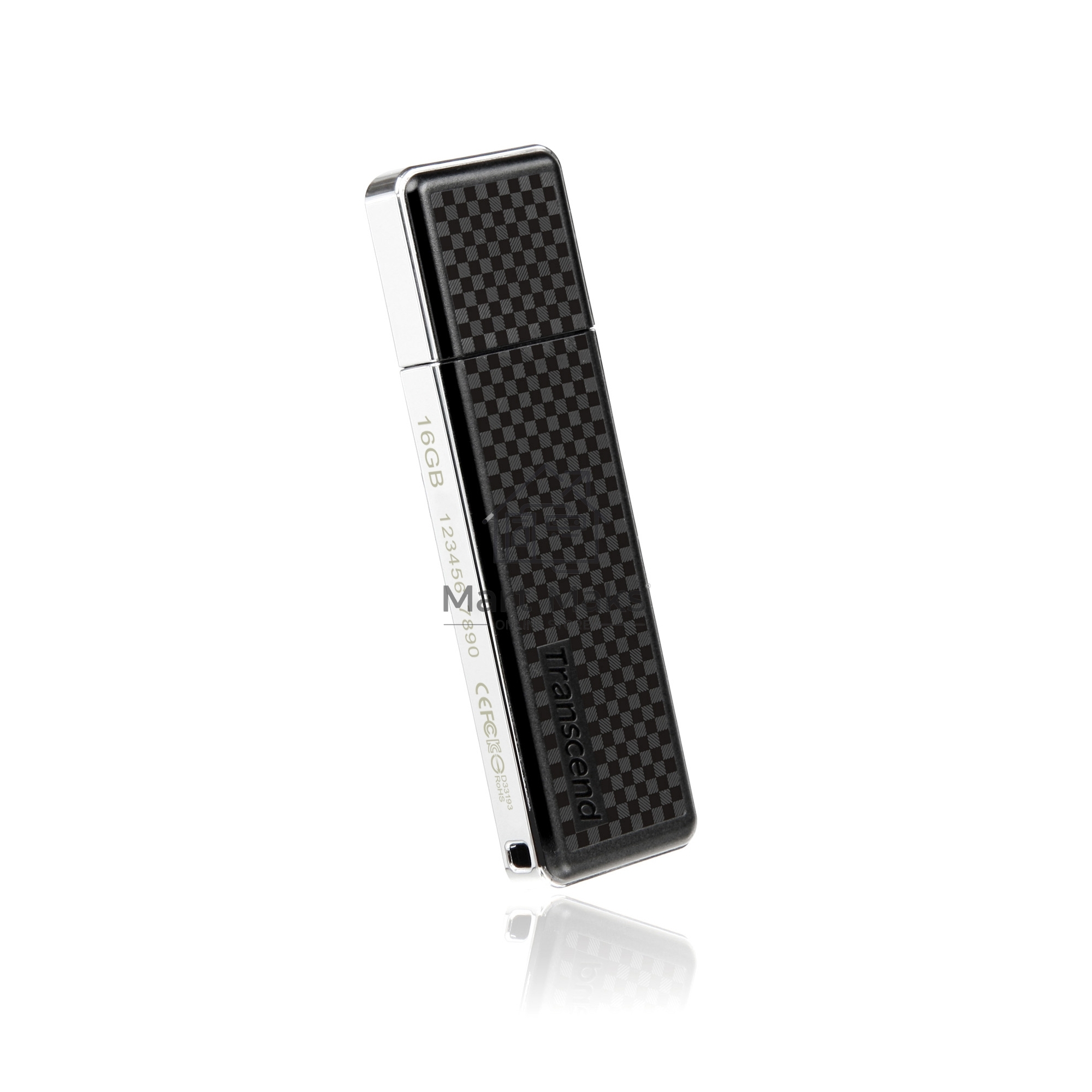 Флешка USB R/W Transcend 16Gb Jetflash 780 TS16GJF780 USB3.0 черный/серебристый