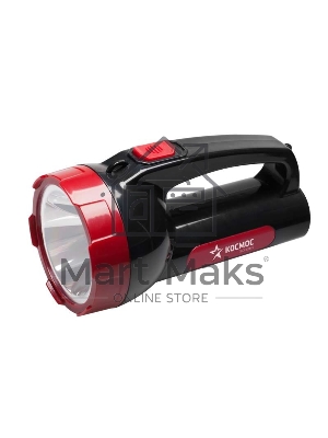 Фонарь светодиодный аккум. Космос BASIC 1х5Вт LED зарядка 220В