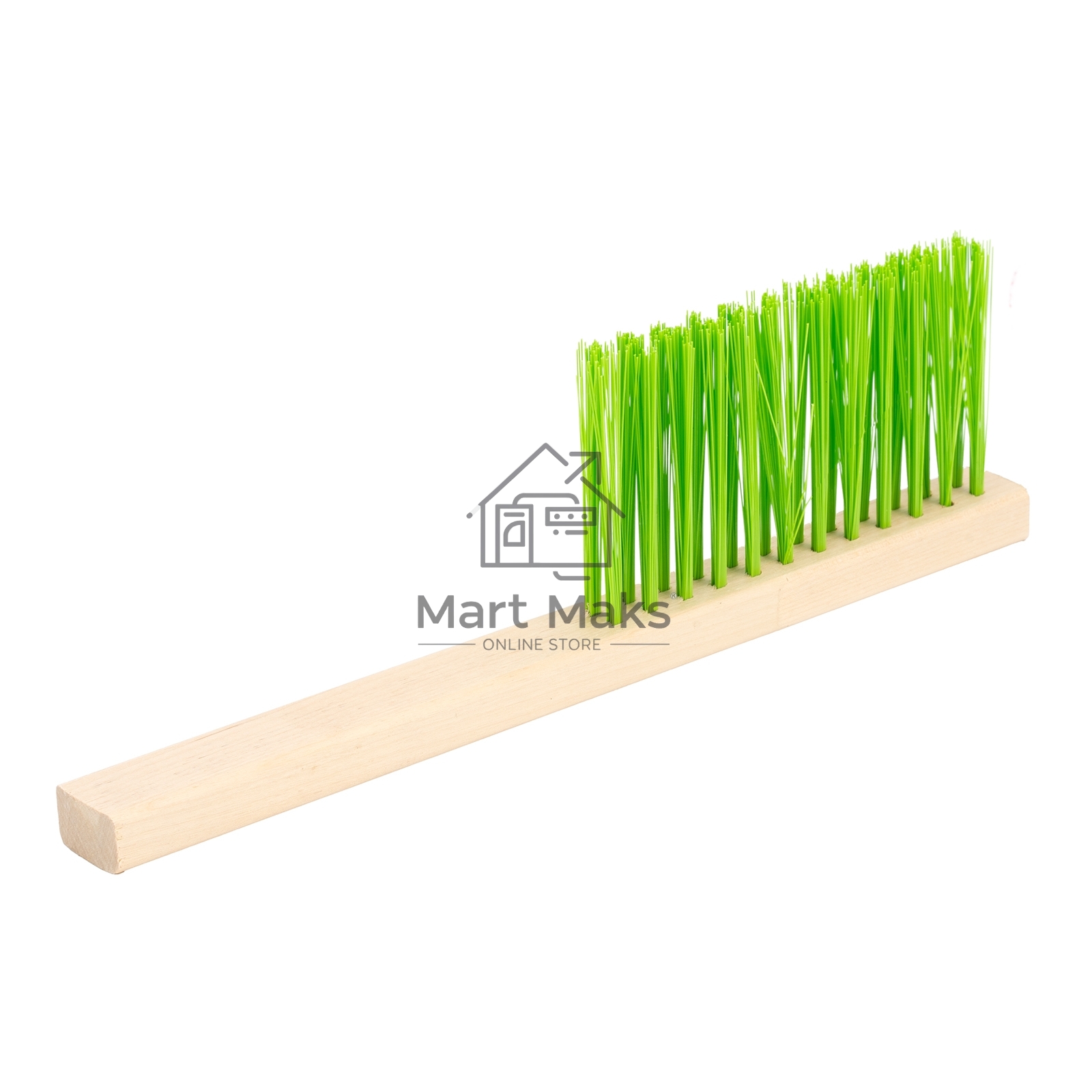 Щетка-сметка 2-рядная Сибртех 280 мм, деревянная ручка 84629